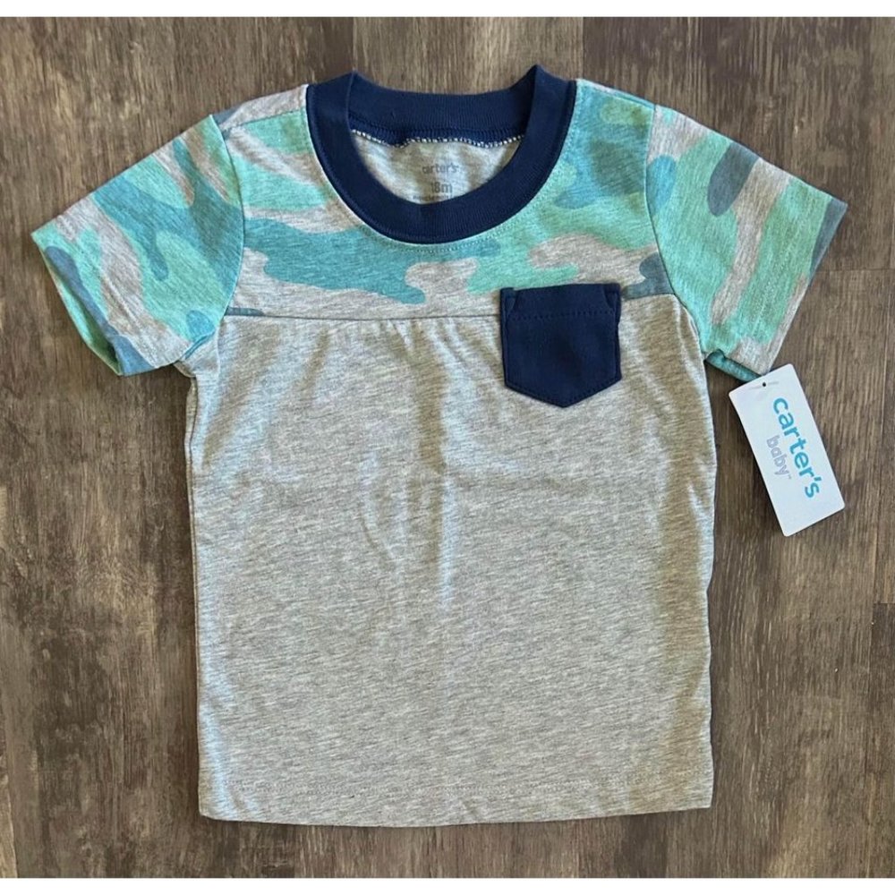 New Boys 18 Month Carter’s Camouflage Shirt